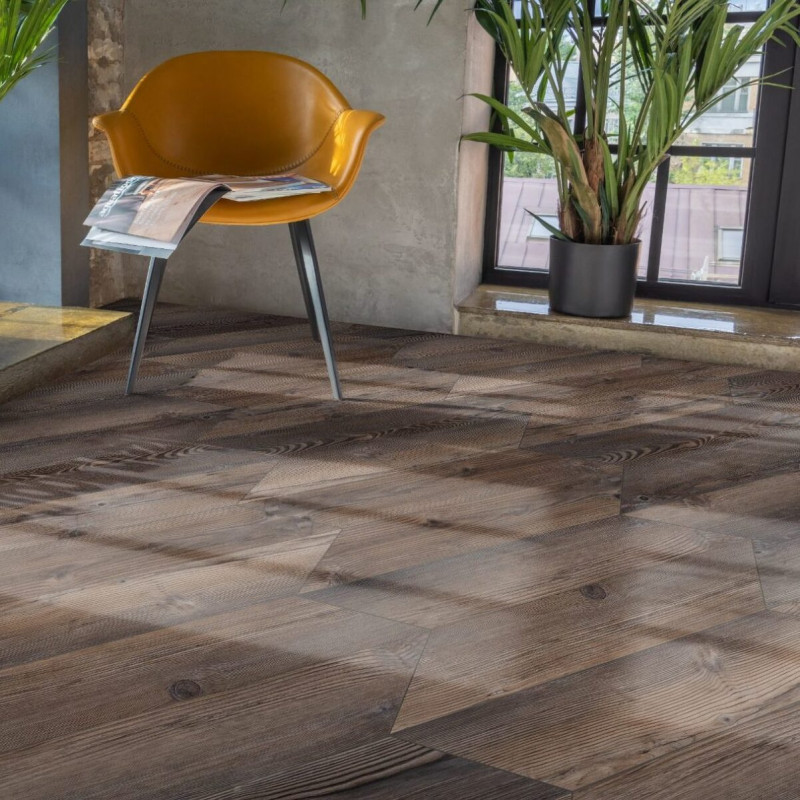 Виниловый паркет Aquafloor Parquet Cheron Glue AF2557PGCh